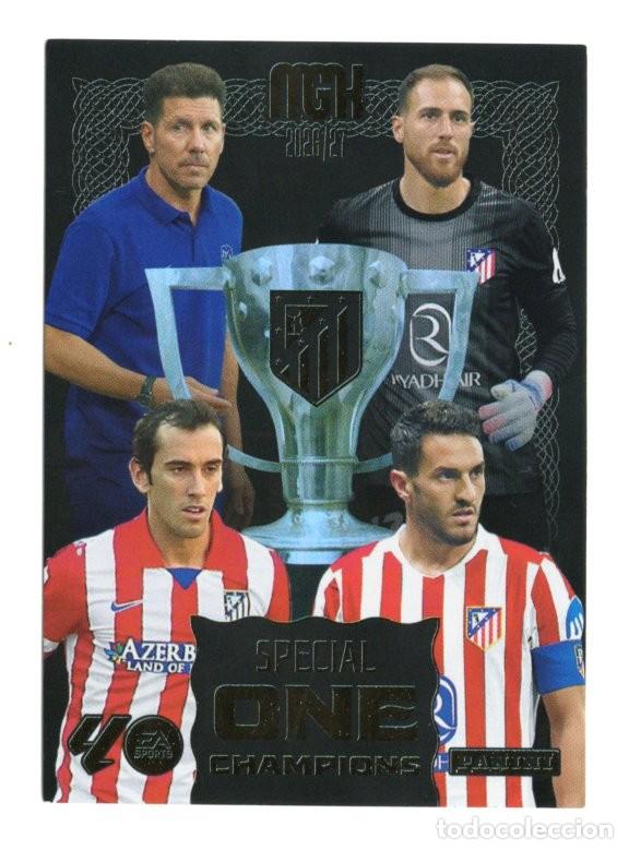 Cromos de f&uacute;tbol: SPECIAL ONE CHAMPIONS ATLETICO DE MADRID MEGACRACKS 2026 2027 26 27 MGK