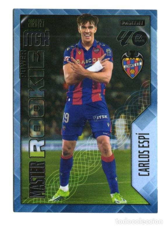 Cromos de f&uacute;tbol: 408P CARLOS ESPI MASTER ROOKIE POWER LEVANTE MEGACRACKS 2026 2027 26 27 MGK
