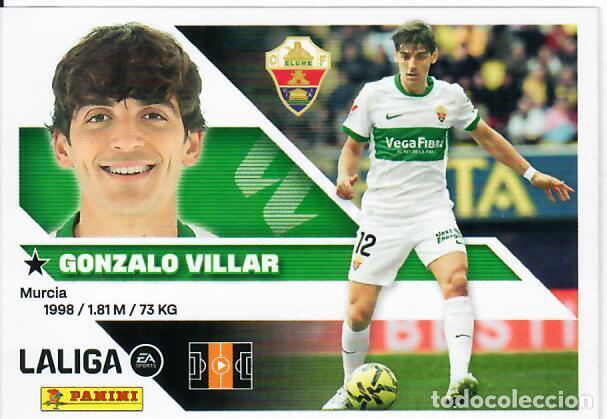 Cromos de f&uacute;tbol: CROMO PANINI LIGA ESTE 26 27 - N&ordm; 12 - GONZALO VILLAR - ELCHE