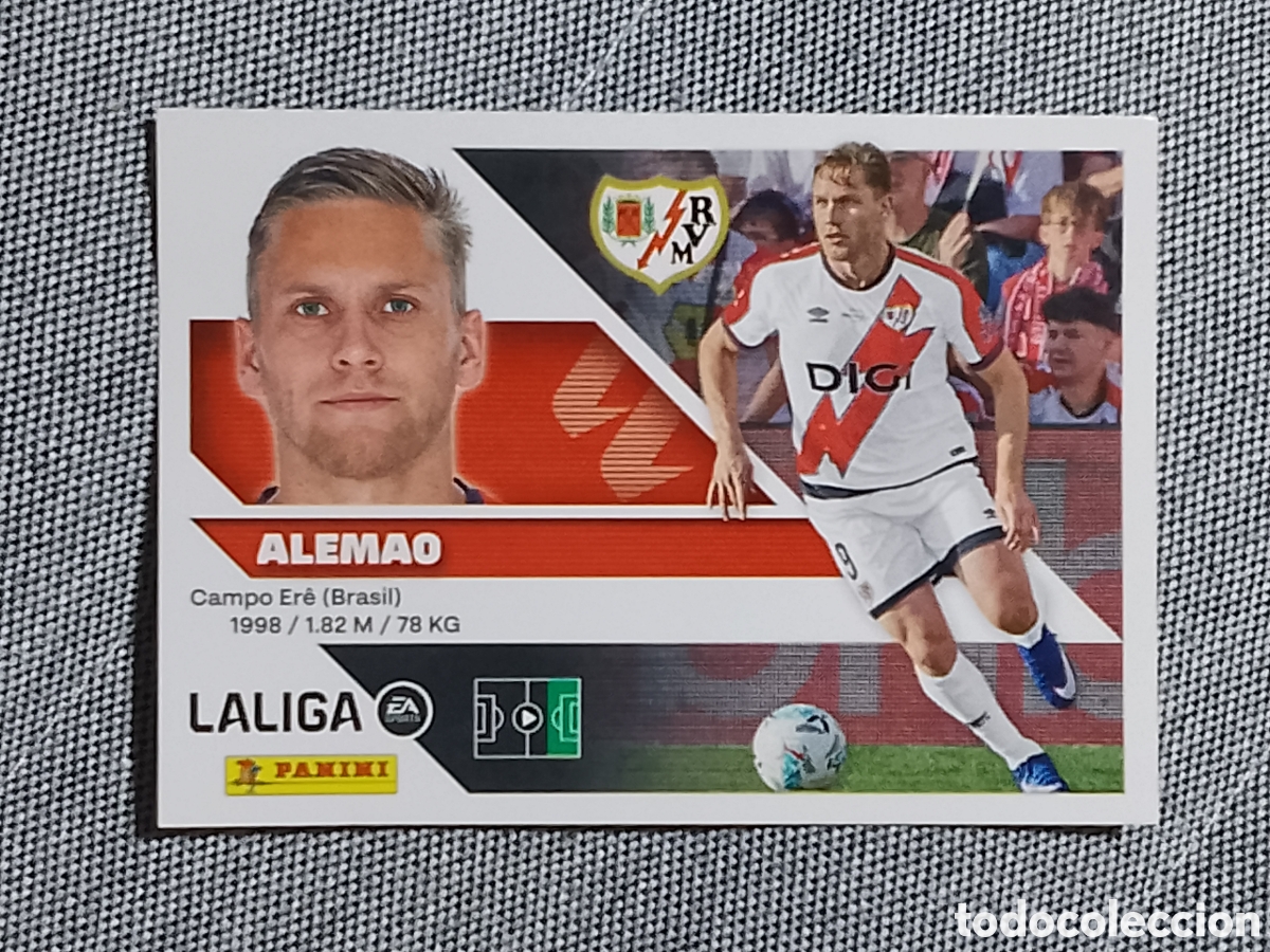 Cromos de f&uacute;tbol: ALEMAO- RAYO VALLECANO LALIGA LA LIGA 26 27 N 20 2026 2027 PANINI ESTE SUPERGOLAZO L