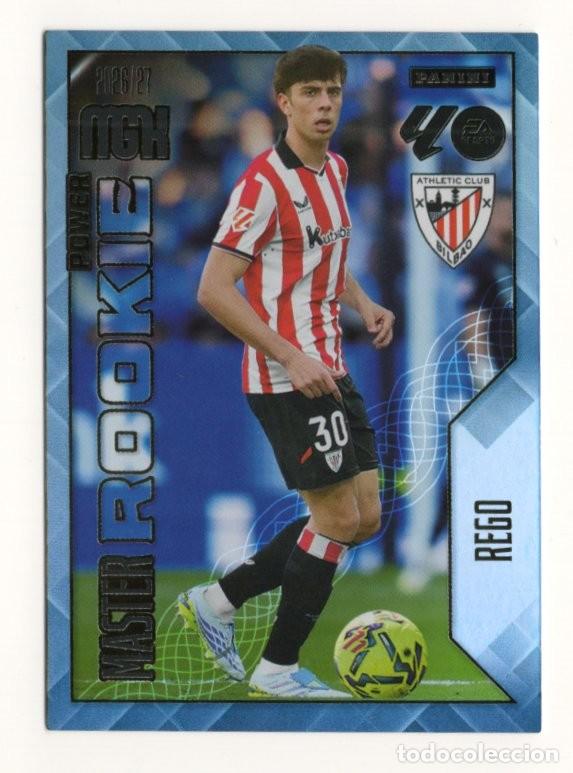 Cromos de f&uacute;tbol: 418P REGO MASTER ROOKIE POWER ATHLETIC CLUB MEGACRACKS 2026 2027 26 27 MGK