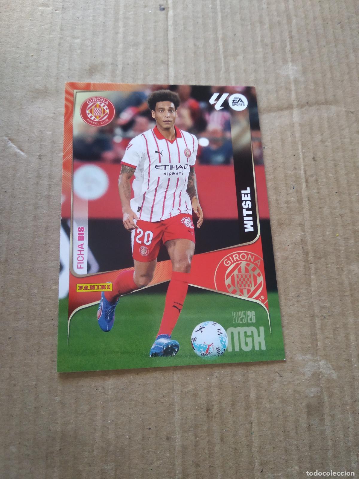 Cromos de f&uacute;tbol: 192 BIS WITSEL GIRONA CROMO FUTBOL PANINI LIGA MGKS 25-26 MEGACRACKS 2025-2026