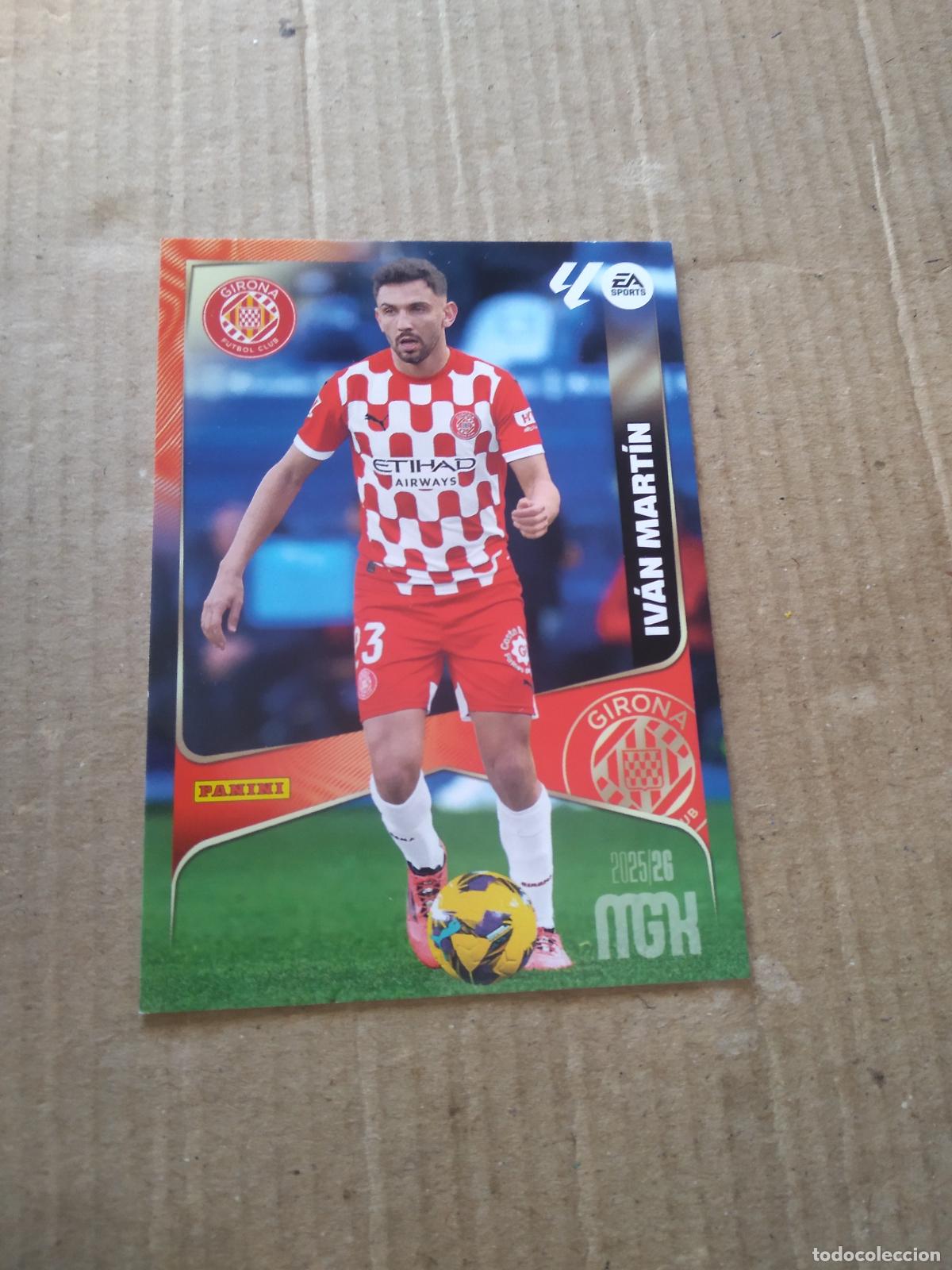 Cromos de f&uacute;tbol: 193 IVAN MARTIN GIRONA CROMO FUTBOL PANINI LIGA MGKS 25-26 MEGACRACKS 2025-2026