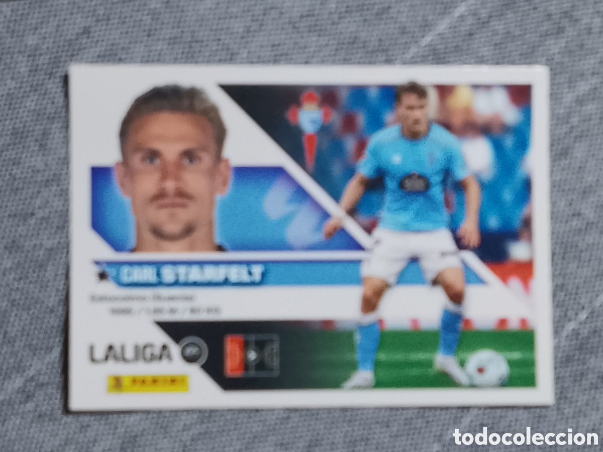 Cromos de f&uacute;tbol: CARL STADFER - REAL CELTA VIGO - LALIGA LA LIGA 26 27 N 8 2026 2027 PANINI ESTE SUPERGOLAZO L