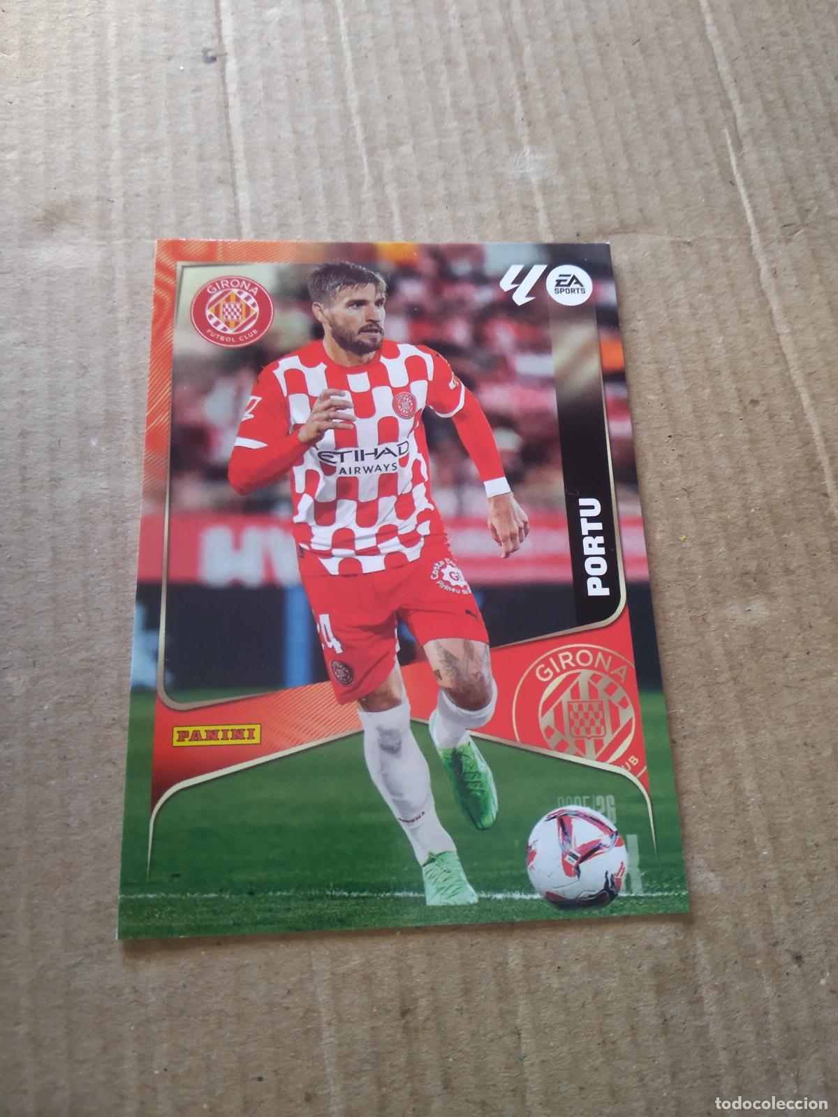 Cromos de f&uacute;tbol: 197 PORTU GIRONA CROMO FUTBOL PANINI LIGA MGKS 25-26 MEGACRACKS 2025-2026
