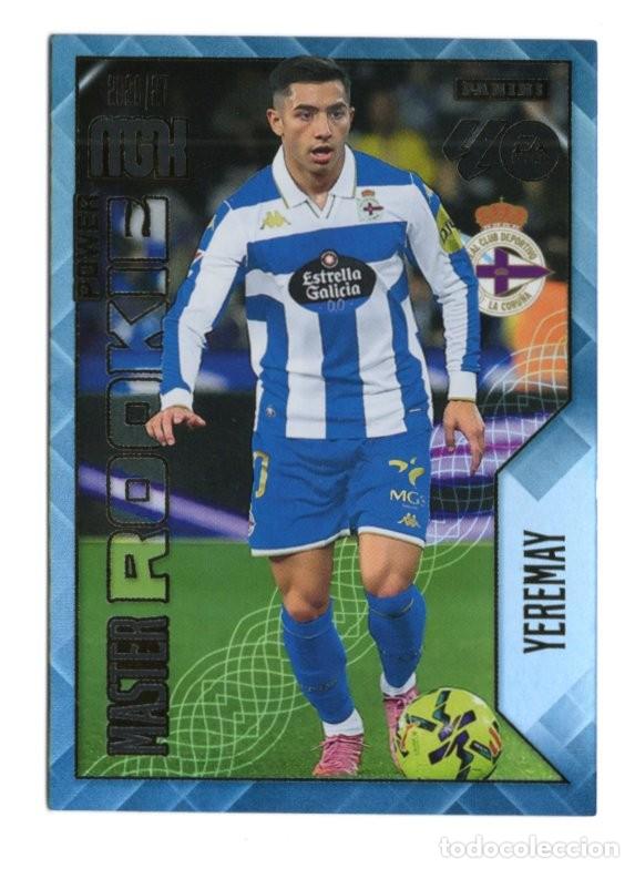 Cromos de f&uacute;tbol: 423P YEREMAY MASTER ROOKIE POWER DEPORTIVO MEGACRACKS 2026 2027 26 27 MGK