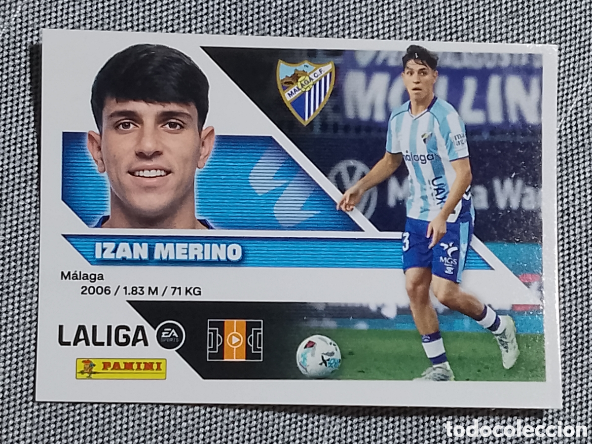 Cromos de f&uacute;tbol: IZAN MERINO - MALAGA CF - LALIGA LA LIGA 26 27 N 11 2026 2027 PANINI ESTE