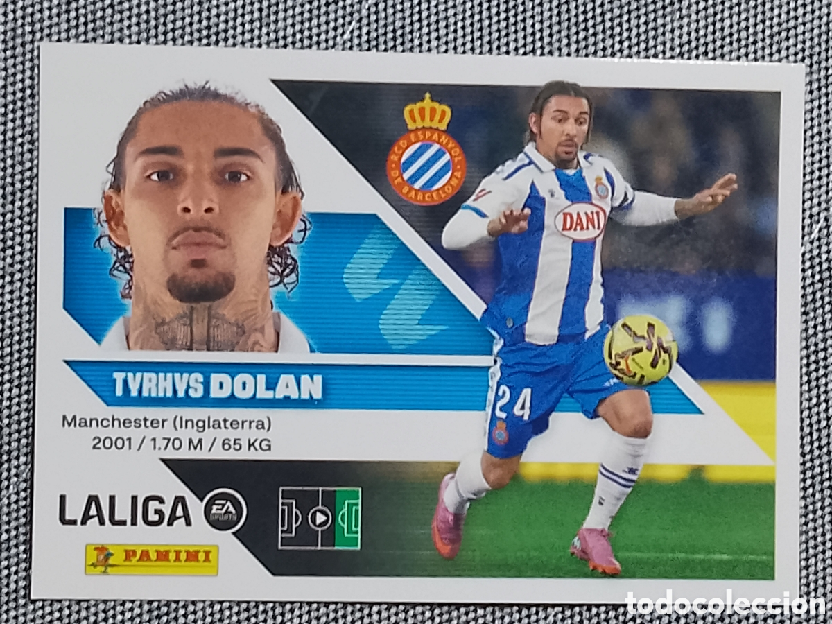 Cromos de f&uacute;tbol: THYRYS DOLAN RCD ESPANYOL- - LALIGA LA LIGA 26 27 N 11 2026 2027 PANINI ESTE