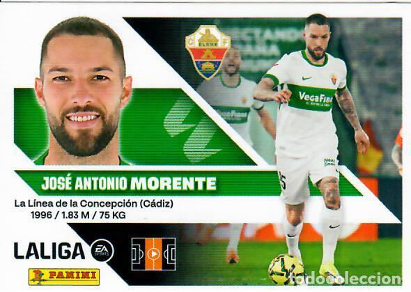 Cromos de f&uacute;tbol: CROMO PANINI LIGA ESTE 26 27 - N&ordm; 16 - MORENTE - ELCHE