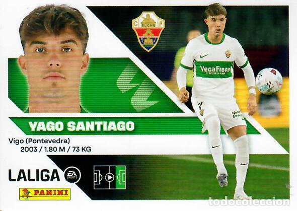 Cromos de f&uacute;tbol: CROMO PANINI LIGA ESTE 26 27 - N&ordm; 20 - YAGO SANTIAGO - ELCHE