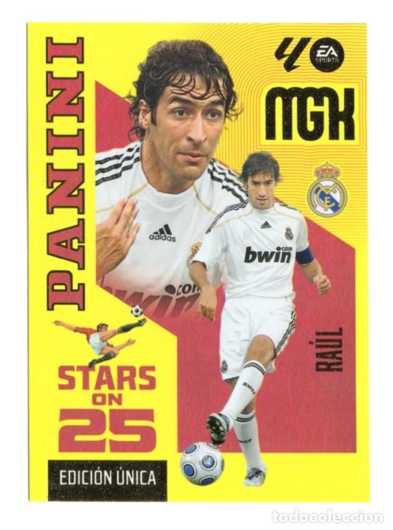 Cromos de f&uacute;tbol: 426 RAUL REAL MADRID STARS ON 25 MEGACRACKS 2026 2027 26 27 MGK