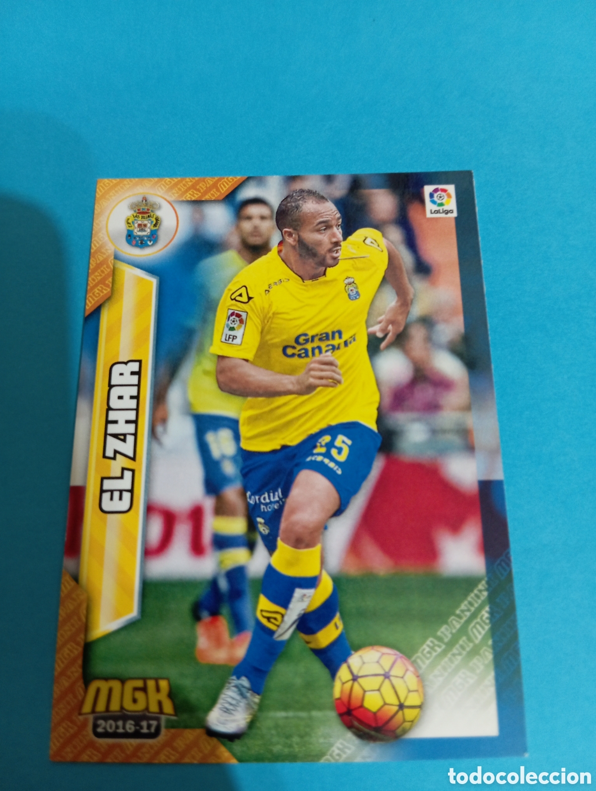 Cromos de f&uacute;tbol: El Zhar Las Palmas n&deg;286 / PANINI MEGACRACKS 2016/2017