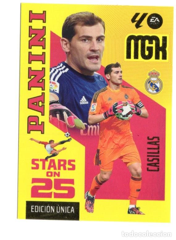 Cromos de f&uacute;tbol: 428 CASILLAS REAL MADRID STARS ON 25 MEGACRACKS 2026 2027 26 27 MGK