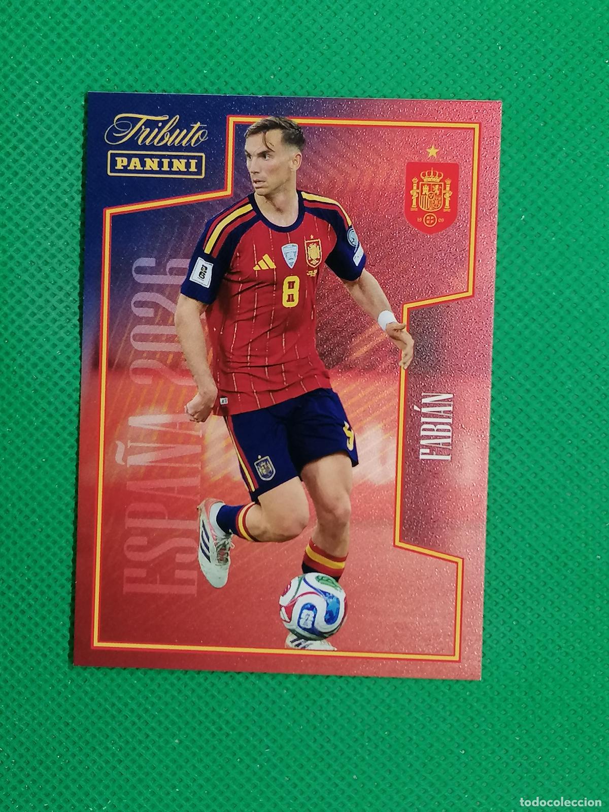 Cromos de f&uacute;tbol: 54 FABIAN ⚽PANINI TRIBUTO SELECCION ESPA&Ntilde;OLA ESPA&Ntilde;A CARD 26 2026⚽