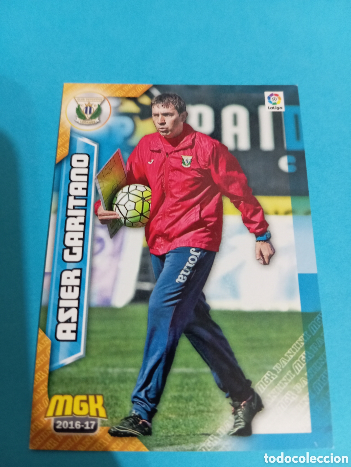 Cromos de f&uacute;tbol: Asier Garitano Legan&eacute;s n&deg;299 / PANINI MEGACRACKS 2016/2017