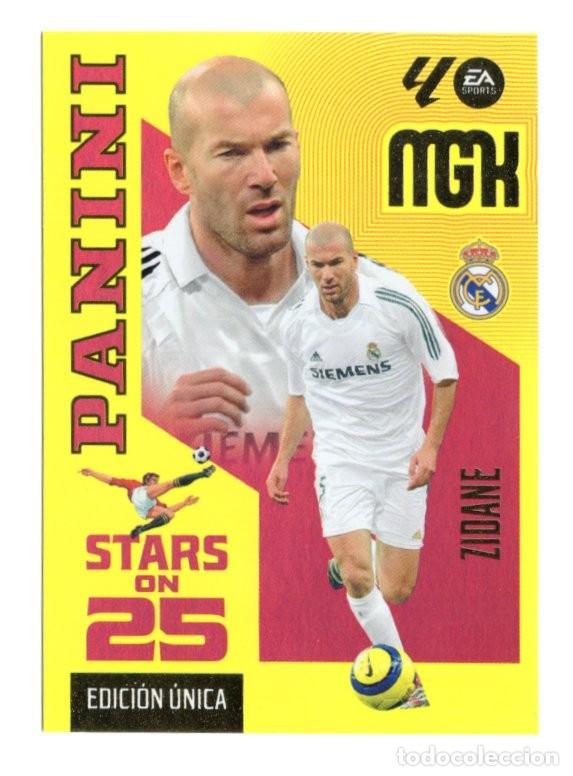Cromos de f&uacute;tbol: 430 ZIDANE REAL MADRID STARS ON 25 MEGACRACKS 2026 2027 26 27 MGK