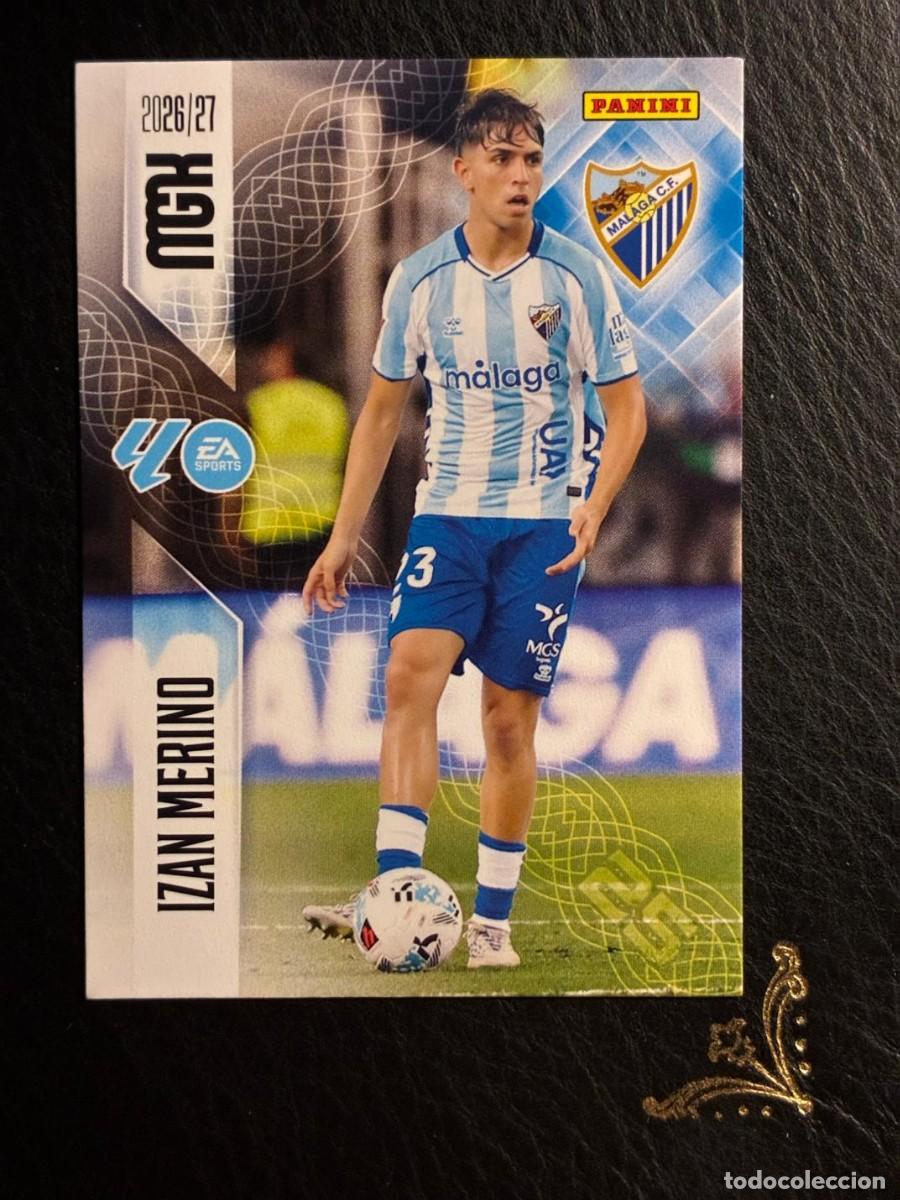 Cromos de f&uacute;tbol: 244 IZAN MERINO MALAGA MEGACRACKS MGK 2026 2027 26 27 PANINI