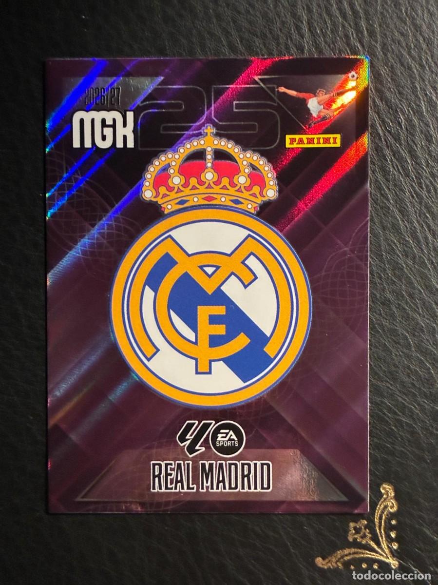 Cromos de f&uacute;tbol: 217 ESCUDO REAL MADRID MEGACRACKS MGK 2026 2027 26 27 PANINI