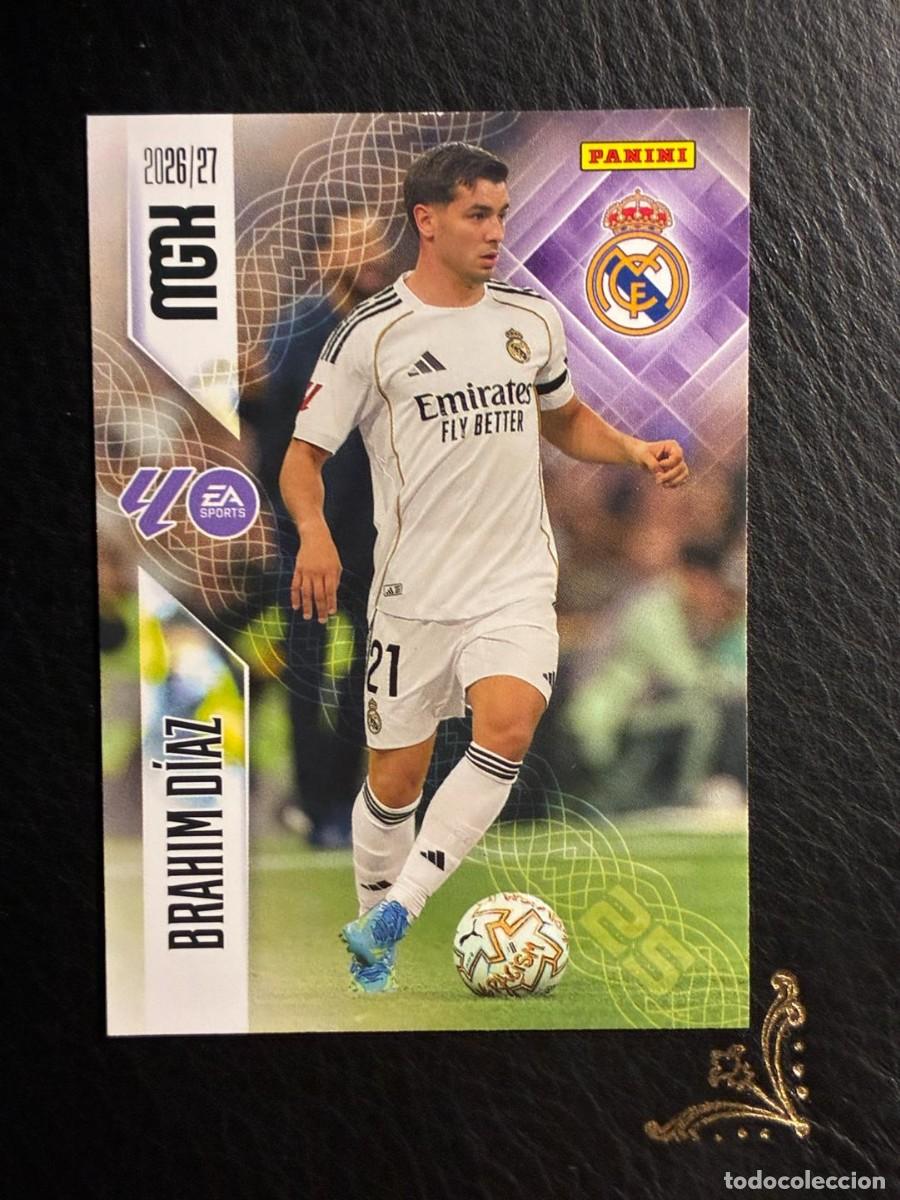 Cromos de f&uacute;tbol: 230 BRAHIM REAL MADRID MEGACRACKS MGK 2026 2027 26 27 PANINI