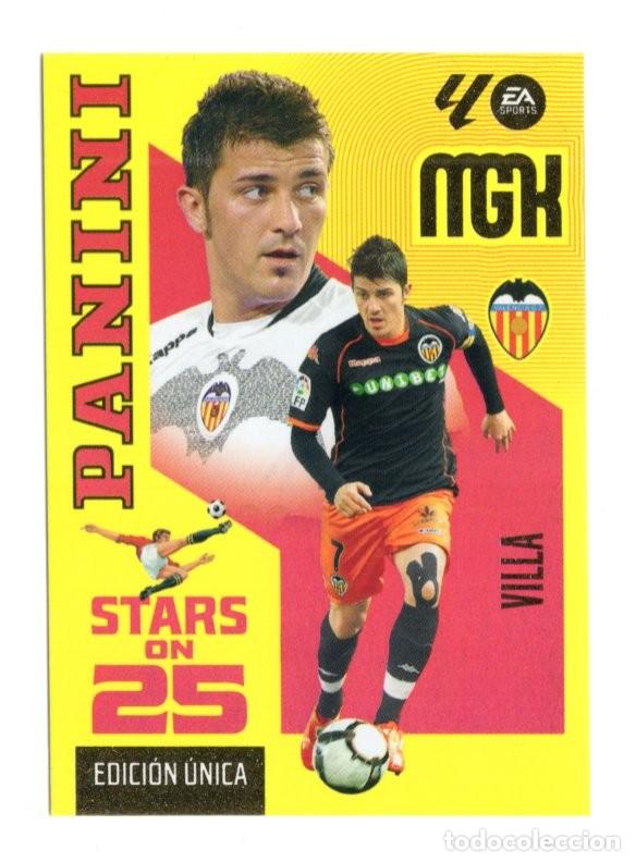 Cromos de f&uacute;tbol: 435 VILLA VALENCIA STARS ON 25 MEGACRACKS 2026 2027 26 27 MGK