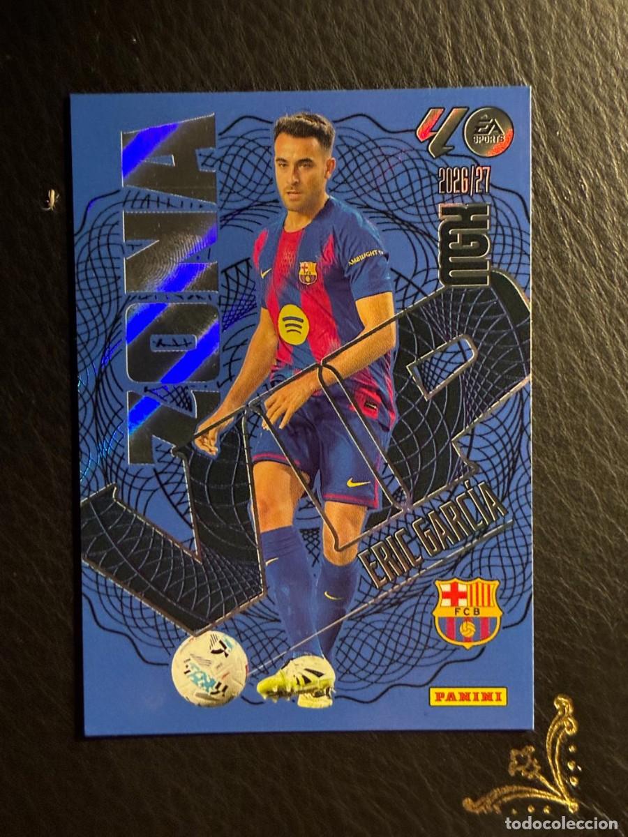 Cromos de f&uacute;tbol: 393 ERIC GARCIA VIP BARCELONA REAL MADRID MEGACRACKS MGK 2026 2027 26 27 PANINI