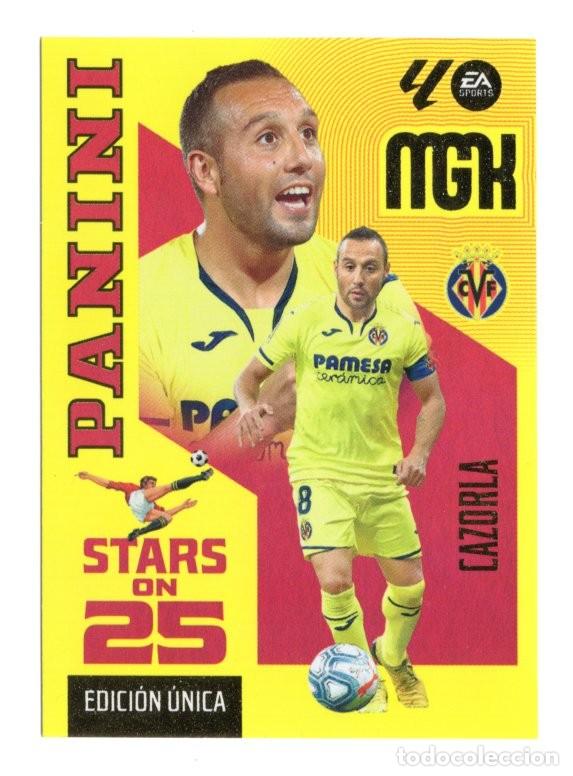 Cromos de f&uacute;tbol: 438 CAZORLA VILLAREAL STARS ON 25 MEGACRACKS 2026 2027 26 27 MGK