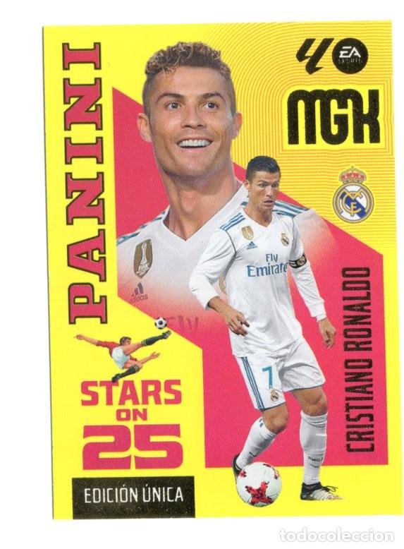 Cromos de f&uacute;tbol: 442 CRISTIANO RONALDO REAL MADRID STARS ON 25 MEGACRACKS 2026 2027 26 27 MGK