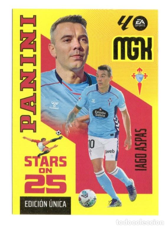 Cromos de f&uacute;tbol: 444 ASPAS CELTA STARS ON 25 MEGACRACKS 2026 2027 26 27 MGK