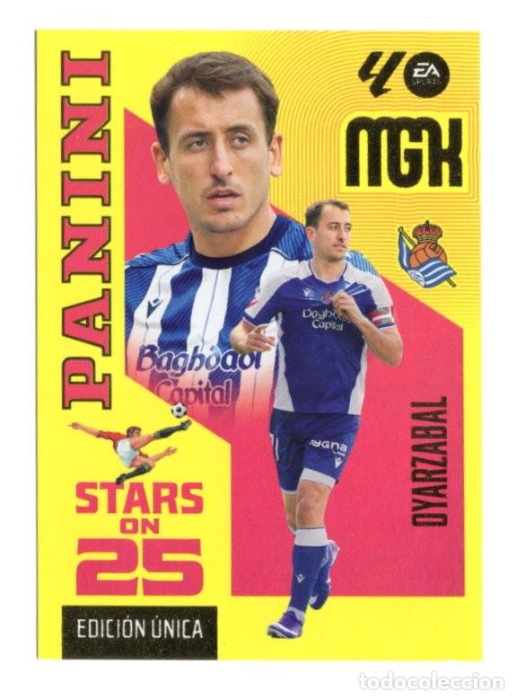 Cromos de f&uacute;tbol: 448 OYARZABAL REAL SOCIEDAD STARS ON 25 MEGACRACKS 2026 2027 26 27 MGK