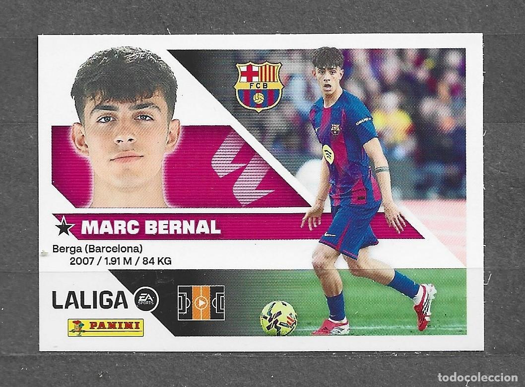 Cromos de f&uacute;tbol: Liga este 26/27 - Marc Bernal - N&ordm; 14 - FC Barcelona