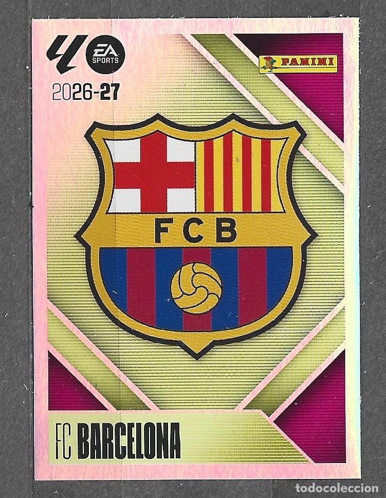 Cromos de f&uacute;tbol: Liga este 26/27 - Escudo - N&ordm; 1 - FC Barcelona