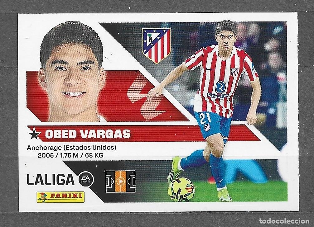 Cromos de f&uacute;tbol: Liga este 26/27 - Obed Vargas - N&ordm; 14b - Atl&eacute;tico de Madrid