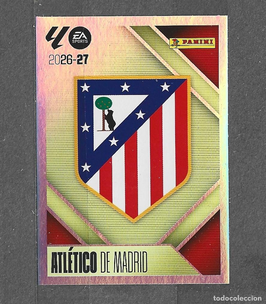 Cromos de f&uacute;tbol: Liga este 26/27 - Escudo - N&ordm; 1 - Atl&eacute;tico de Madrid