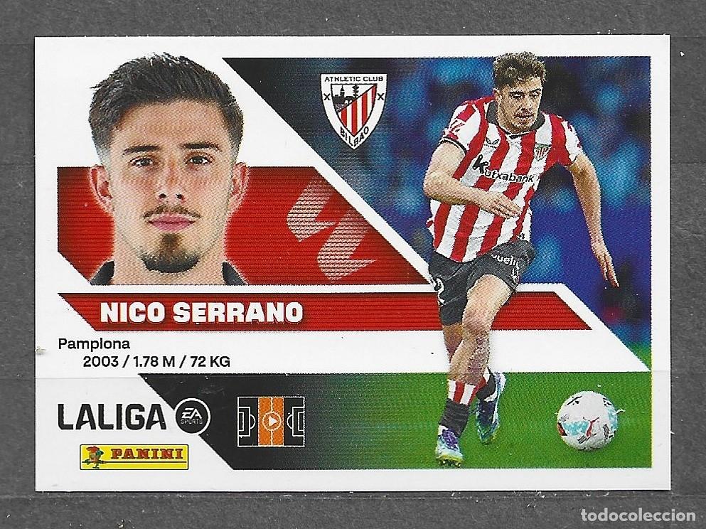 Cromos de f&uacute;tbol: Liga este 26/27 - Nico Serrano - N&ordm; 15 - Athletic Club