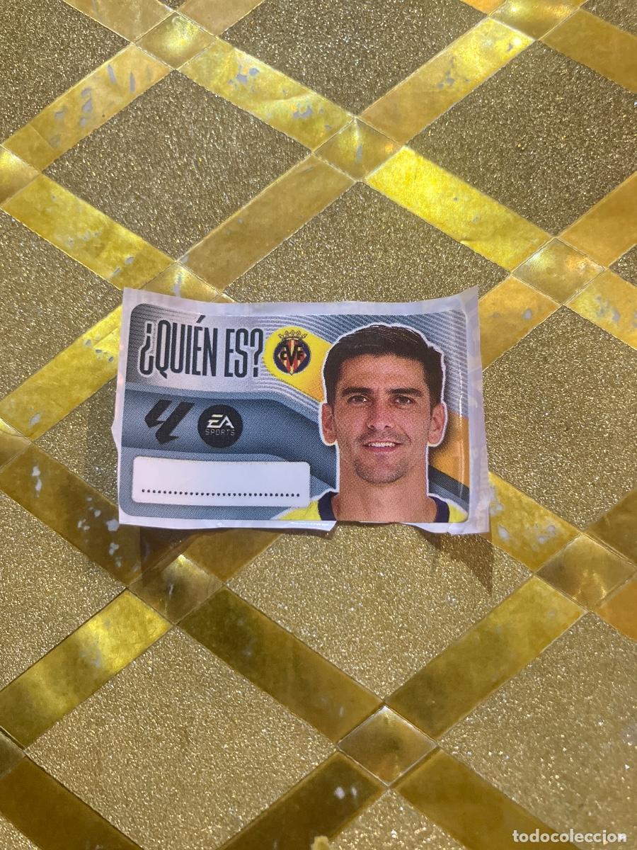 Cromos de f&uacute;tbol: CROMO DE FUTBOL VILLARREAL &iquest; QUIEN ES ? CHICLE LIGA 2026 2027 PANINI !