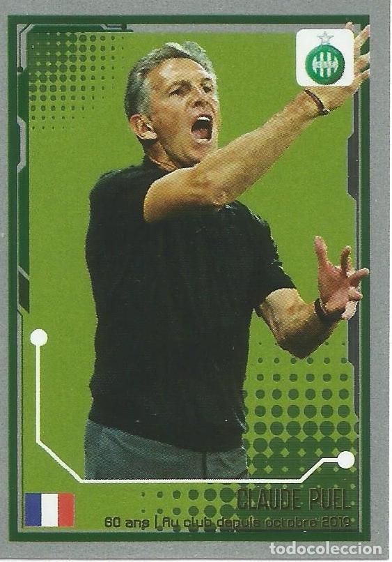 Cromos de f&uacute;tbol: Cromo Sticker Claude Puel - AS Saint-Etienne - N&uacute;mero 431 - Foot 2022 22 Ligue 1 Uber Eats - Panini