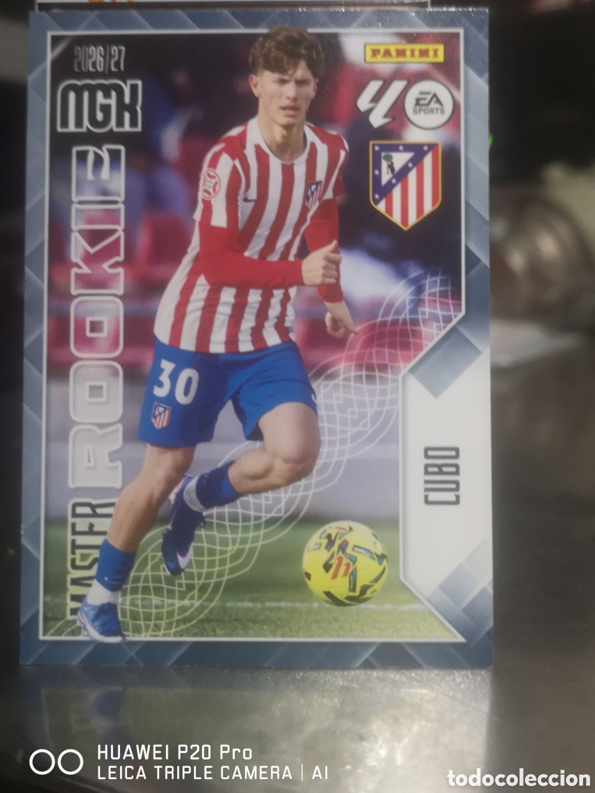 Cromos de f&uacute;tbol: MEGACRACKS 2026 27 MASTER ROOKIE 410 CUBO ATLETICO DE MADRID 2026 2027