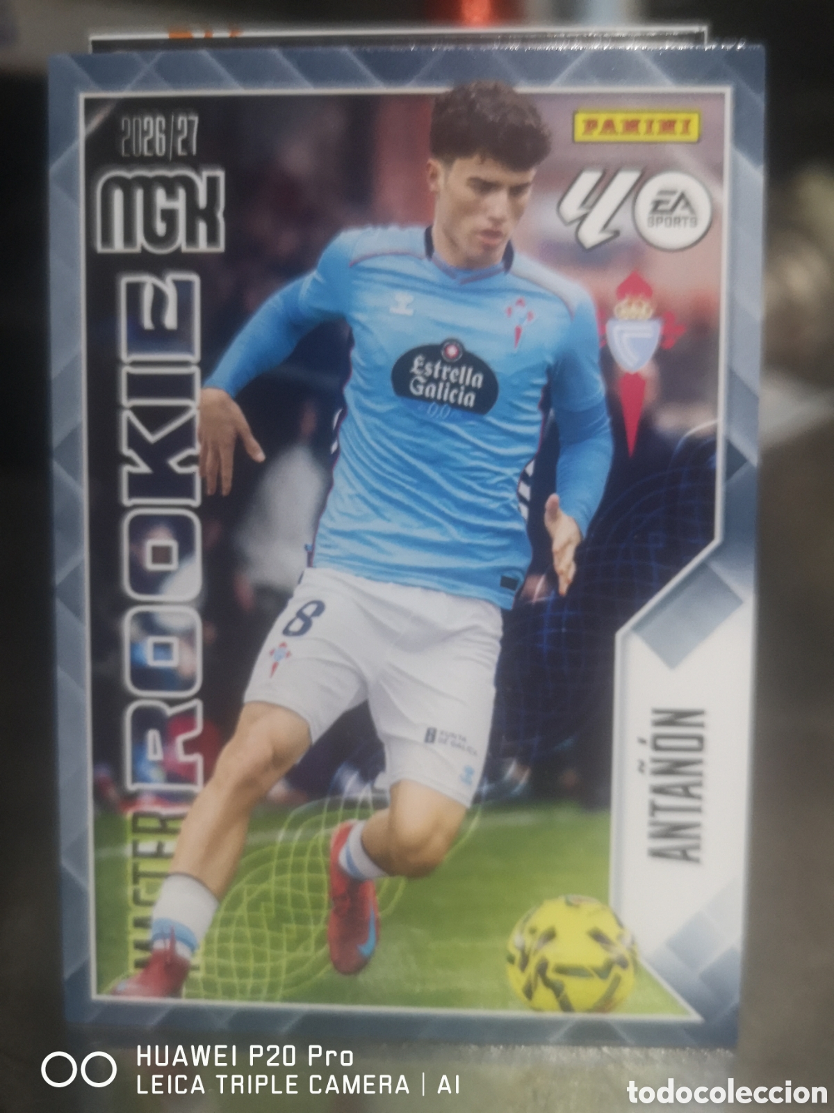 Cromos de f&uacute;tbol: MEGACRACKS 2026 27 MASTER ROOKIE 407 ANTA&Ntilde;ON REAL CLUB CELTA 2026 2027