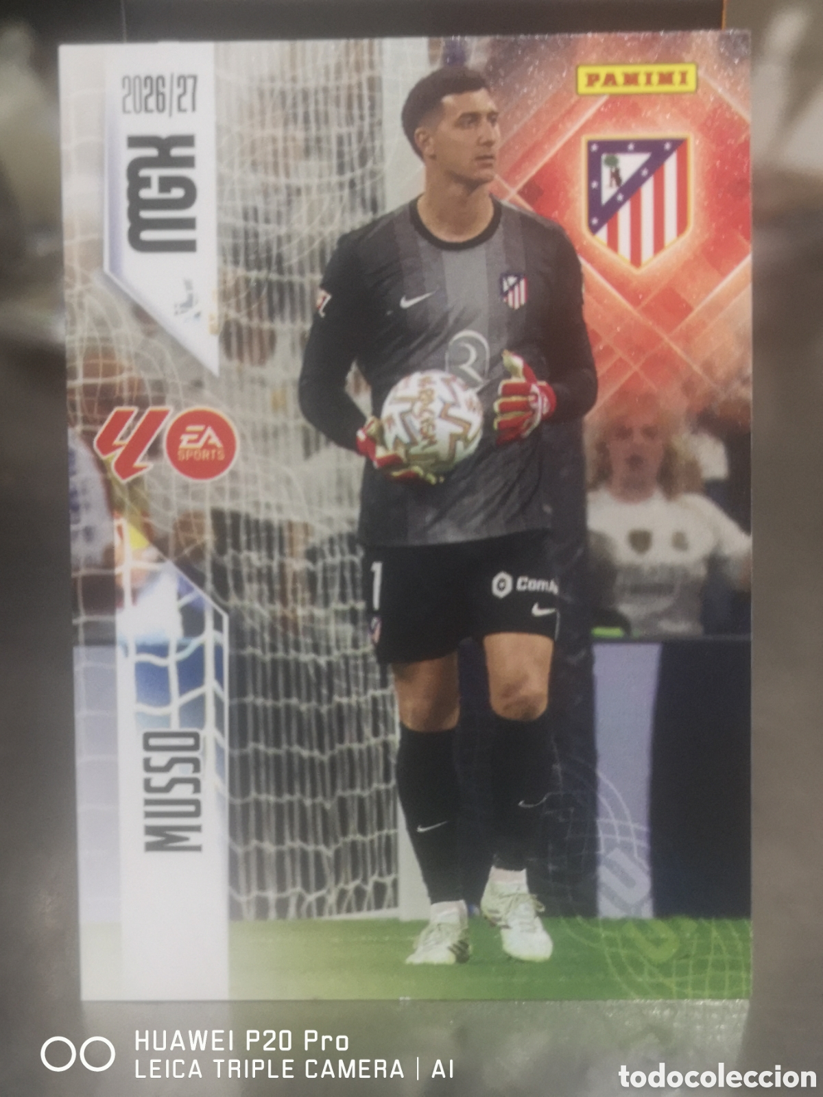 Cromos de f&uacute;tbol: MEGACRACKS 2026 27 MUSSO 57 ATLETICO DE MADRID 2026 2027