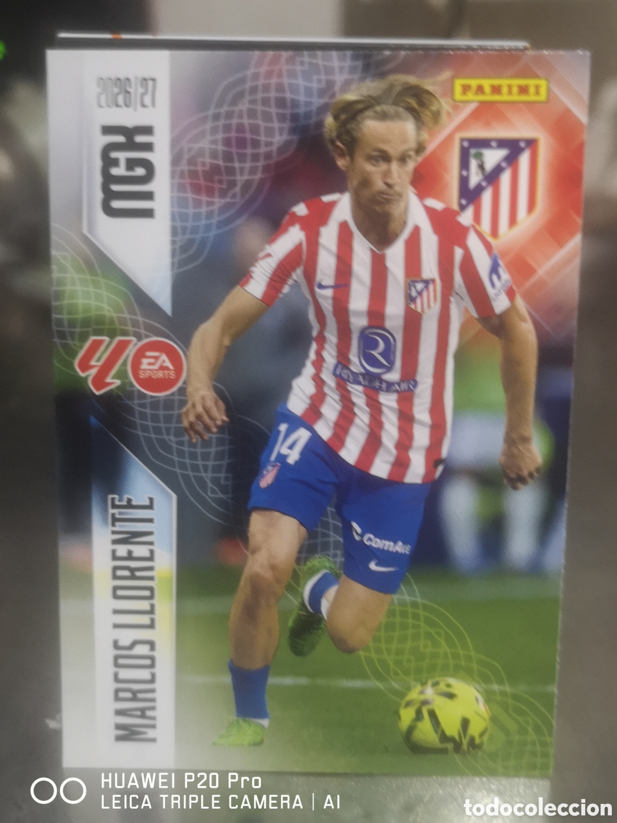 Cromos de f&uacute;tbol: MEGACRACKS 2026 27 MARCOS LLORENTE 58 ATLETICO DE MADRID 2026 2027