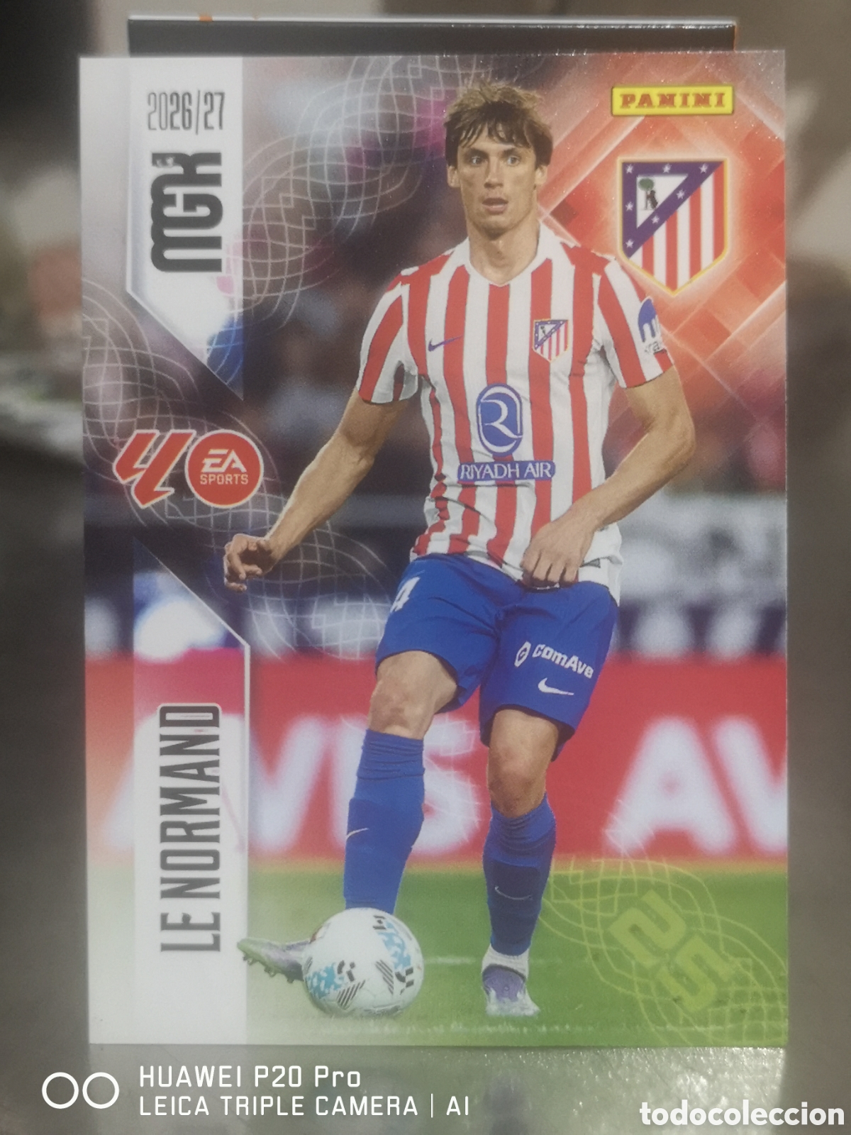 Cromos de f&uacute;tbol: MEGACRACKS 2026 27 LE NORMAND 59 ATLETICO DE MADRID 2026 2027