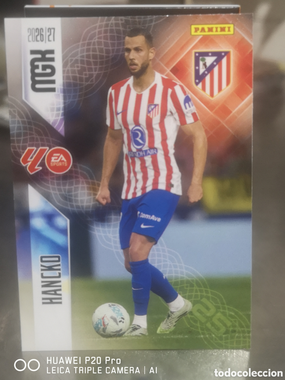Cromos de f&uacute;tbol: MEGACRACKS 2026 27 HANCKO 62 ATLETICO DE MADRID 2026 2027