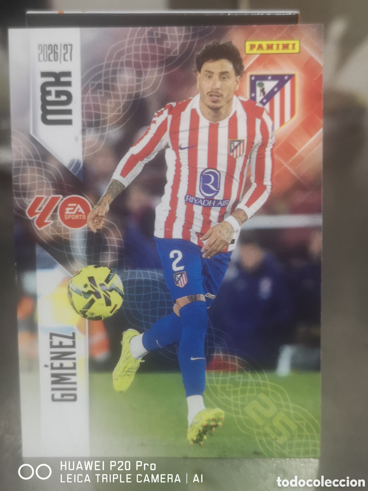 Cromos de f&uacute;tbol: MEGACRACKS 2026 27 GIMENEZ 61 ATLETICO DE MADRID 2026 2027
