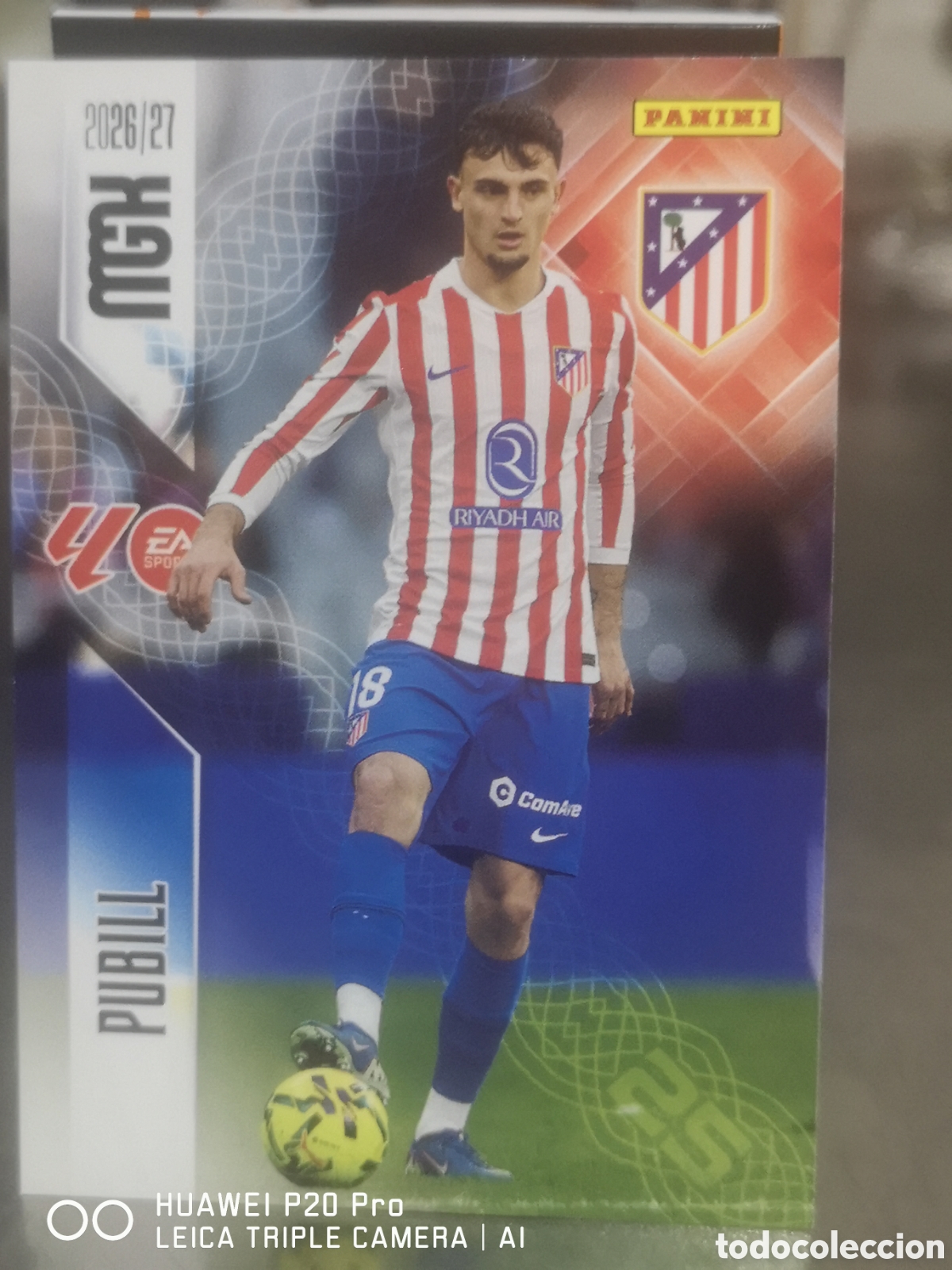 Cromos de f&uacute;tbol: MEGACRACKS 2026 27 PUBILL 60 ATLETICO DE MADRID 2026 2027