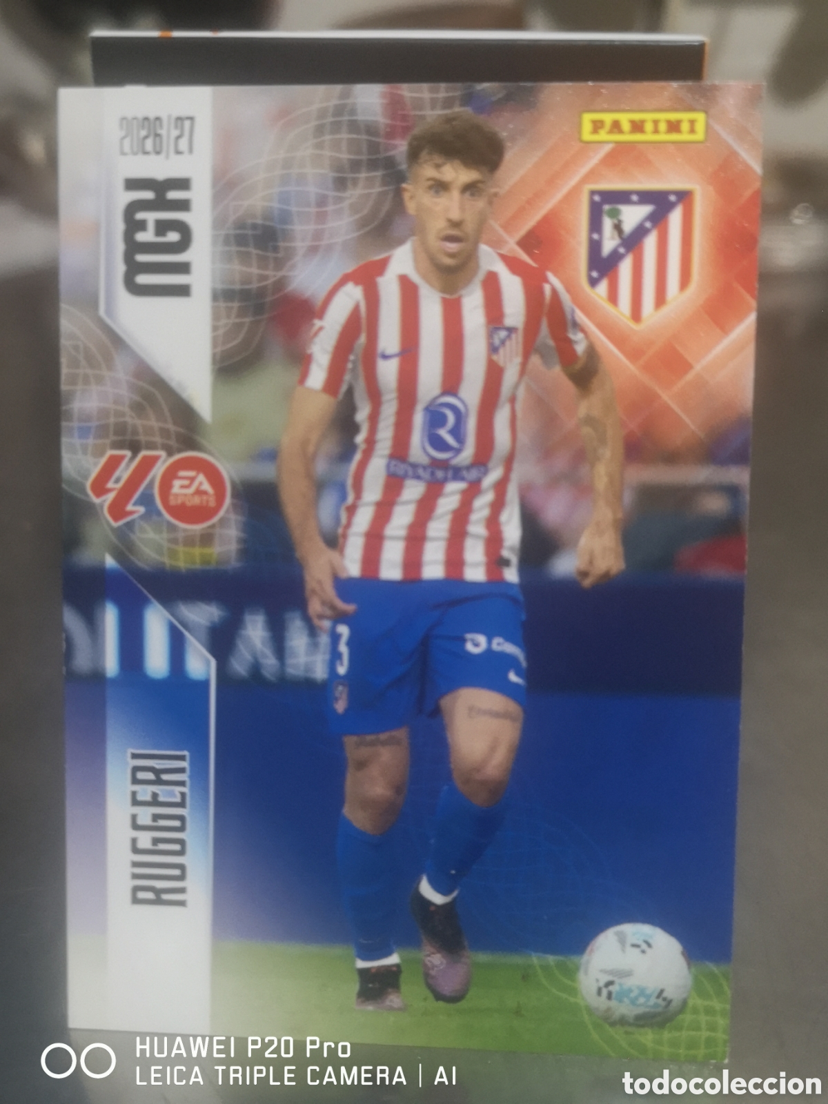 Cromos de f&uacute;tbol: MEGACRACKS 2026 27 RUGGERI 63 ATLETICO DE MADRID 2026 2027
