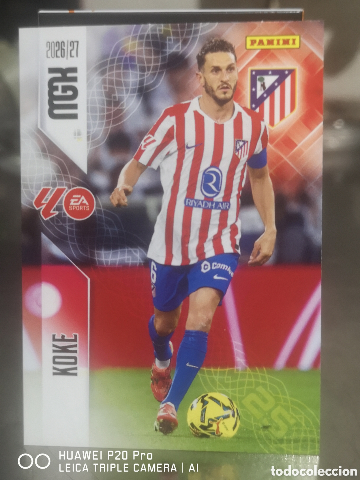 Cromos de f&uacute;tbol: MEGACRACKS 2026 27 KOKE 64 ATLETICO DE MADRID 2026 2027