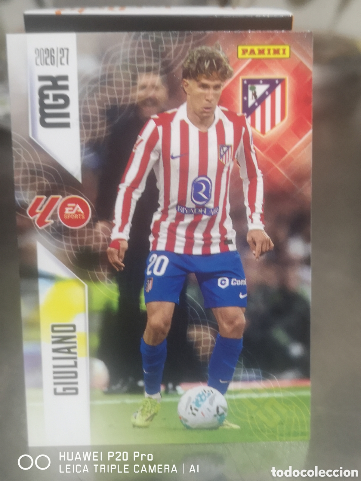 Cromos de f&uacute;tbol: MEGACRACKS 2026 27 GIULIANO 69 ATLETICO DE MADRID 2026 2027