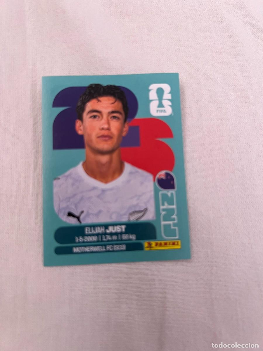 Cromos de f&uacute;tbol: ELIJAH JUST NUEVA ZELANDA 18 PANINI FIFA MUNDIAL WORLD CUP 2026