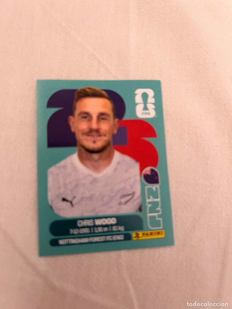 Cromos de f&uacute;tbol: CHRIS WOOD NUEVA ZELANDA 17 PANINI FIFA MUNDIAL WORLD CUP 2026