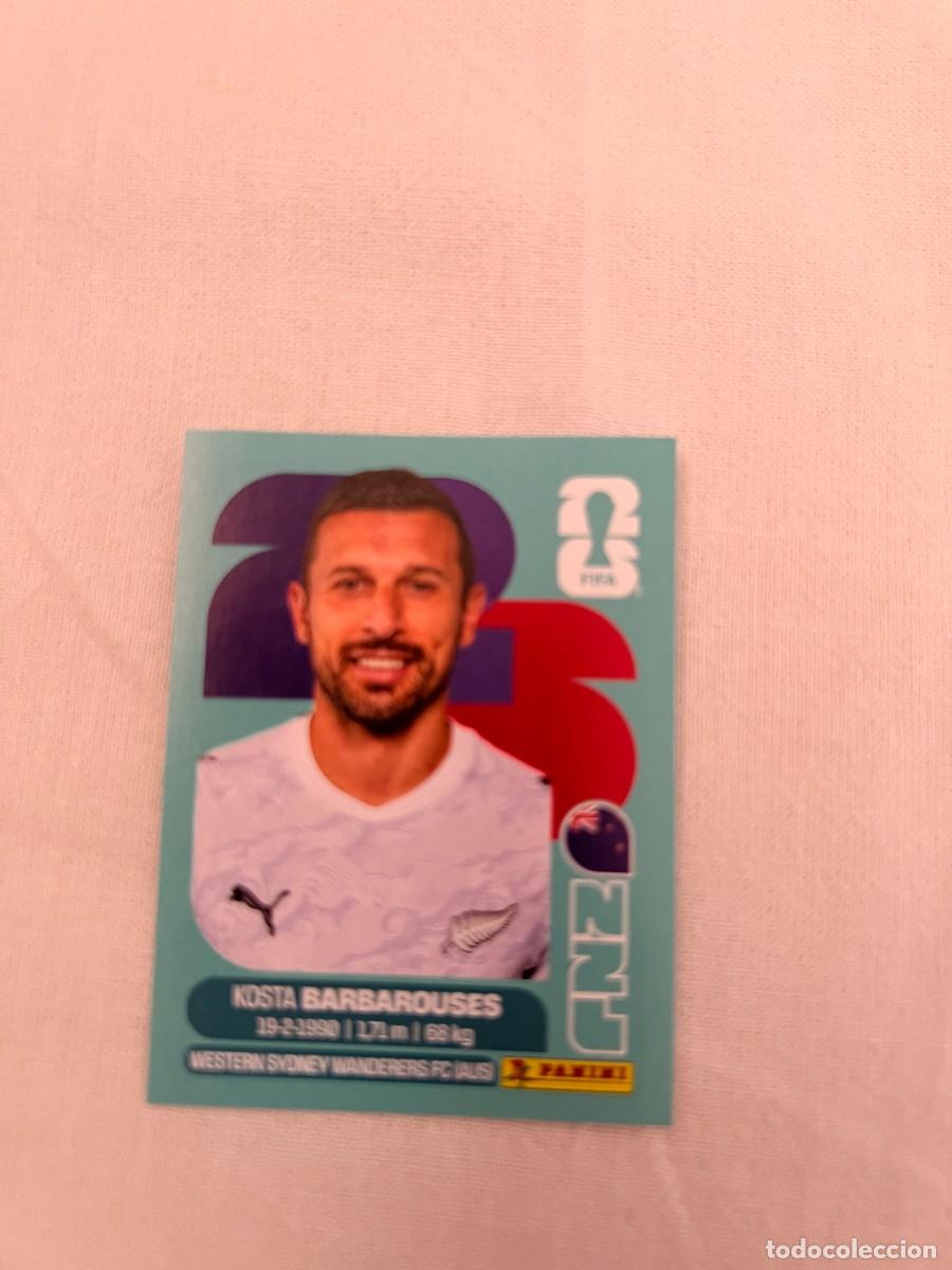 Cromos de f&uacute;tbol: KOSTA BARBAROUSES NUEVA ZELANDA 20 PANINI FIFA MUNDIAL WORLD CUP 2026